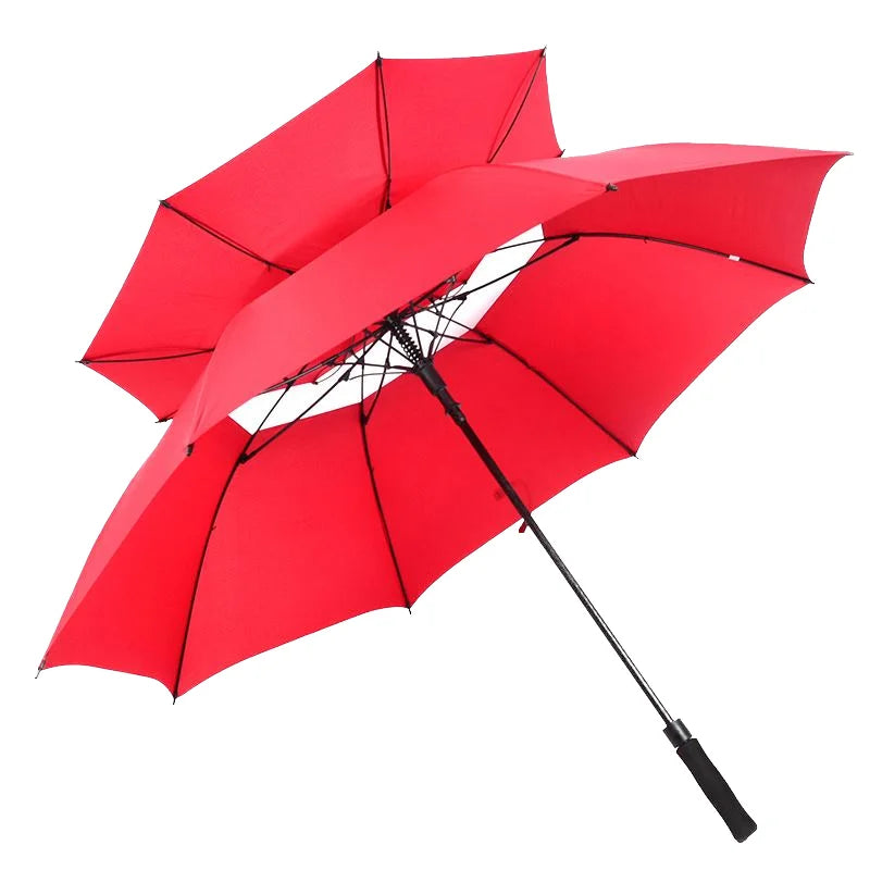 Wholesale Advertising Gift Windproof Big Strong Golf Umbrella for Promotional Custom logo Printing