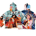 Custom Woman Hoodie High Quality Tapestry Hoodie for Girls Custom High GSM Hoody Jacquard Woven Pullover Tapestri Sweaters
