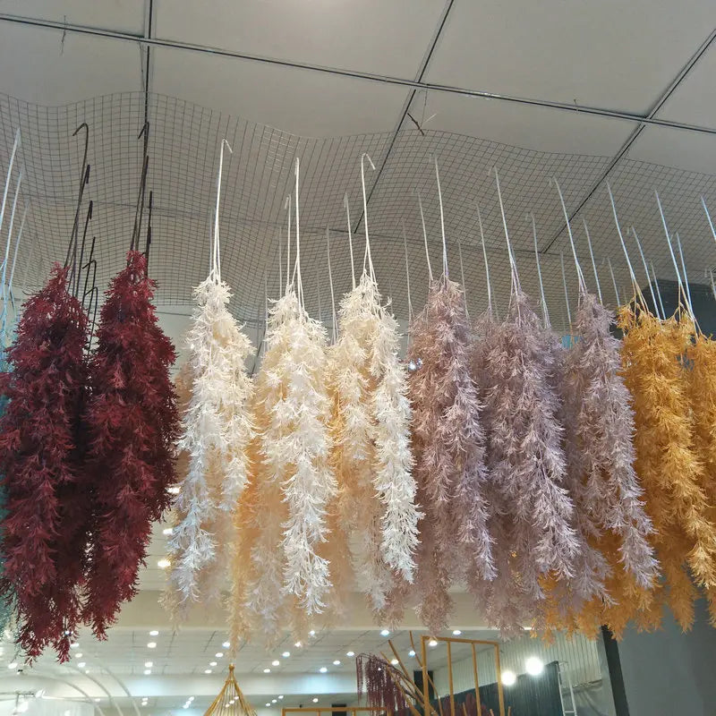 Artificial Hanging Flower Simulation Green Plant for Interior Decoration