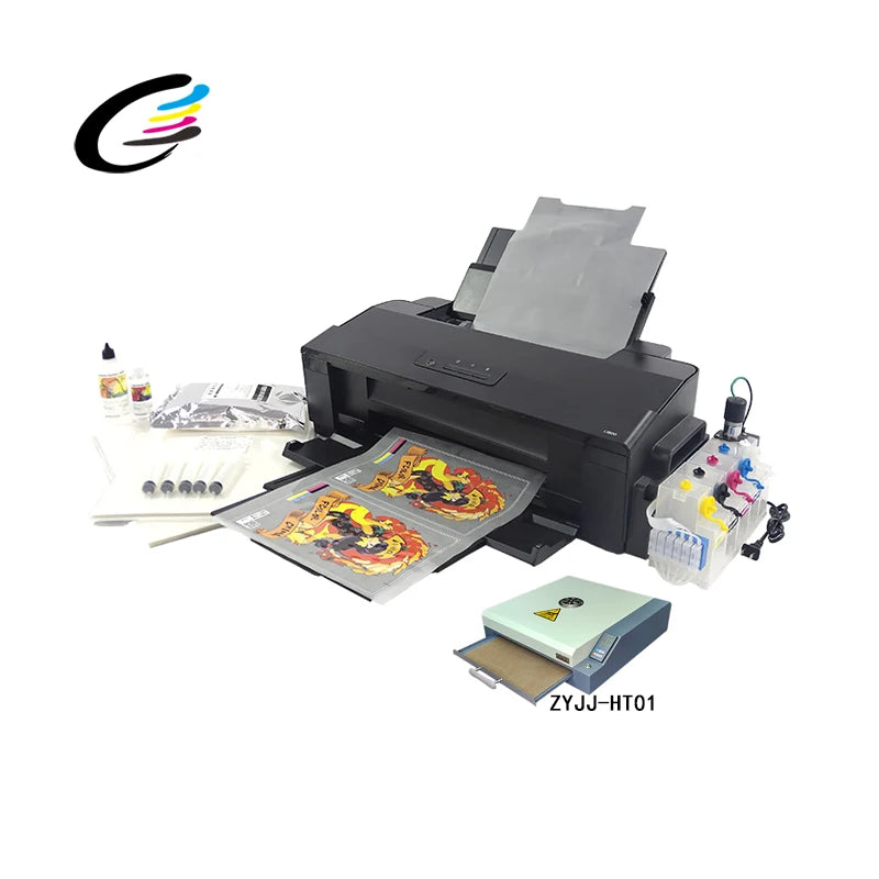 FCOLOR Hot Sale Professional A4 A3 DTF Printer 30cm Heat Teansfer Printing Machine