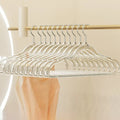 Acrylic Clothes Clear Hanger Design Wardrobe Coat Suit Shirt Plastic Clear Hanger Option From Supplier Plastic Clothes Hangers