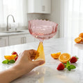 Vintage Glass Drinkware Collection Flute Shape Reusable Cocktail Glass Cup Customized Logo 200-300ml Capacity for Souvenir MegaBDM