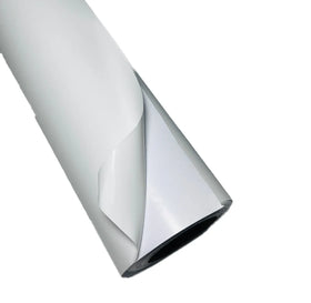 Printable Material Peel and Stick Self Adhesive Canvas Polyester Canvas White Blank Rolls 1.37M*50M Inkjet Printing