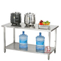 Customizable Food Prepare Work Plastic Cart Commercial Kitchen Equipment Furniture Kitchen Stainless Steel Working Table