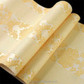 High Quality Classic Non-Woven Wall Paper  Home Decorative Suede Damask Wallpapers Rolls Bedroom Wallcovering