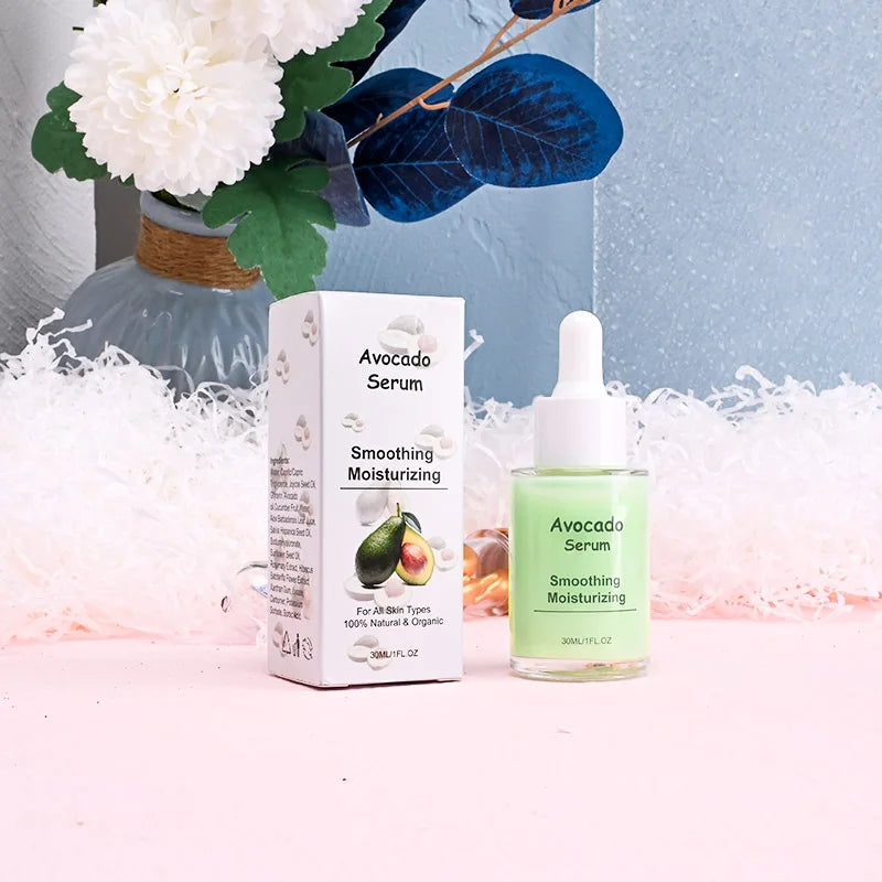Aixin Natural Vegan Shea Butter Face Serum Moisturizing Smoothing Private Label Skin Care Avocado Milk Face Serum