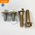 MALAXY Hot Sale Hexagon Flange Bolts Din6921 Hex Head Flange Bolts
