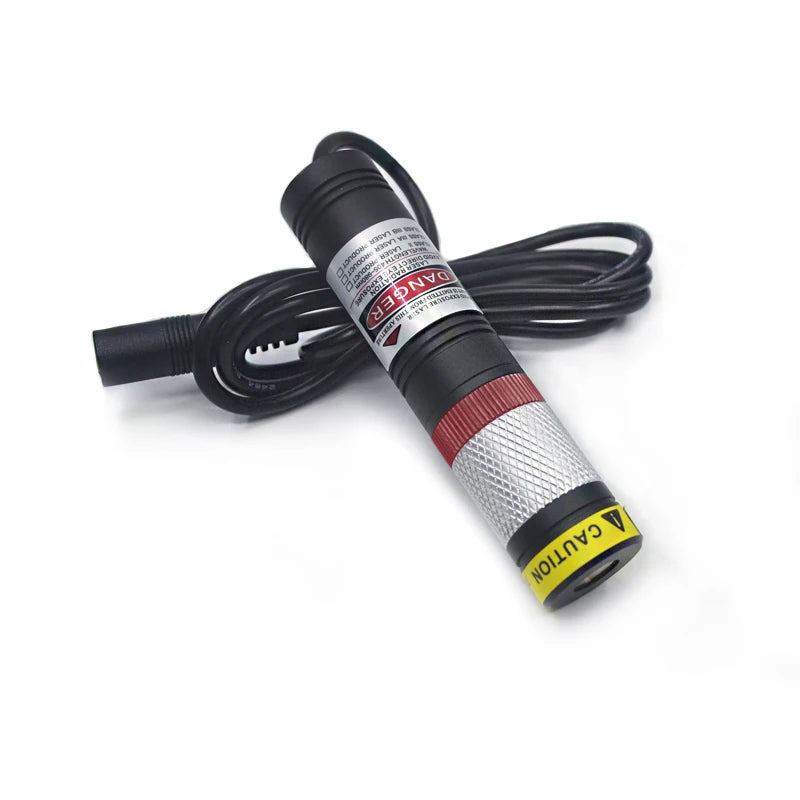 DOE 11 Lines Waterproof D20X90mm Focusable Locator 660nm Red 50mW 100mW 150mW 200mW Laser Module for Cutting Positioning 5V DC
