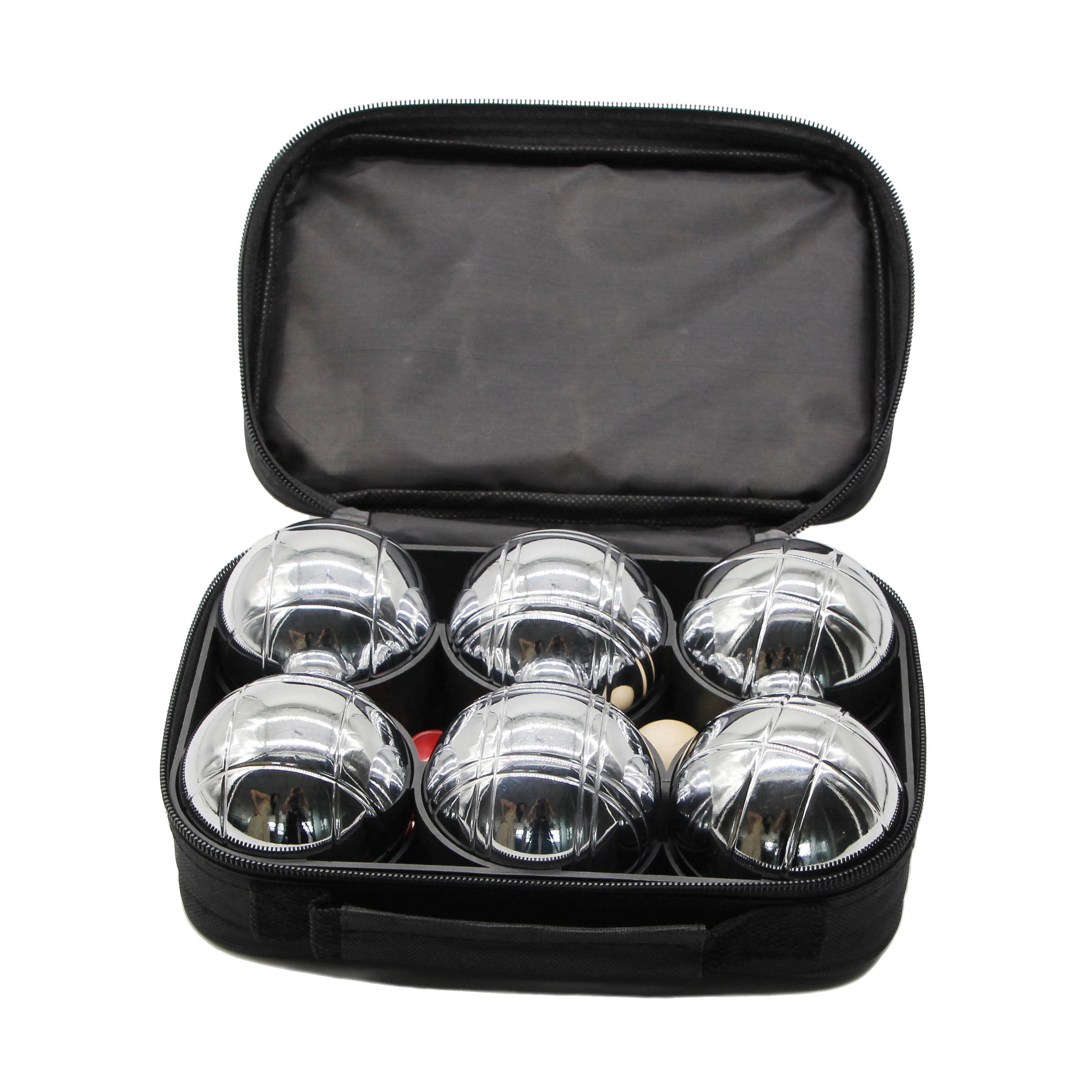 6 Piece Boules Set Lawn Games for Family