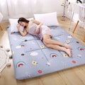 Floor Bed Mattress Pad Thicken Tatami Mat Sleeping Pad Foldable Roll up Mattress