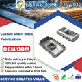 Oulang Stainless Steel Sheet Metal Parts Custom Continuous Die Machining for Aluminum Profile Assembly