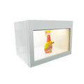 See Through 21.5inch Interactive Touch Jewelry Display Advertising Transparent Box Transparent Lcd showcase
