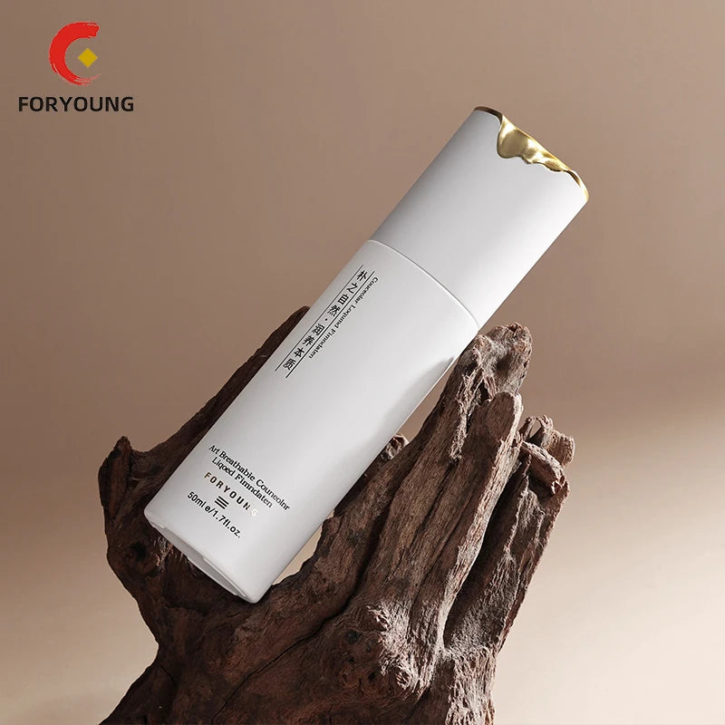 Hot Sale Luxury30ml 50ml 100ml 120ml Custom Color Glass Bottle Skincare Package for Serum/lotion Cosmetic Jar for Cream Gold Top