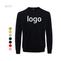Quality Soft Long Sleeve Crewneck Sweatshirt Men Custom logo