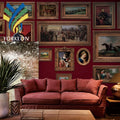 Modern Luxury Custom Photo Album Mural Wallpaper Waterproof Interior Home Wall Background Decoration Free Sample for Office Use