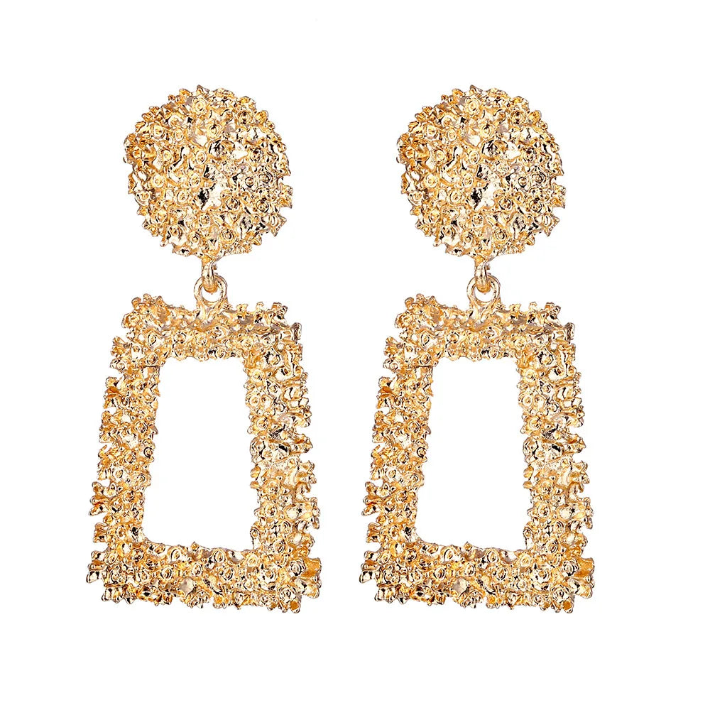 Punk Style Exaggerated Irregular Earrings for Women Jewelry Wholesale