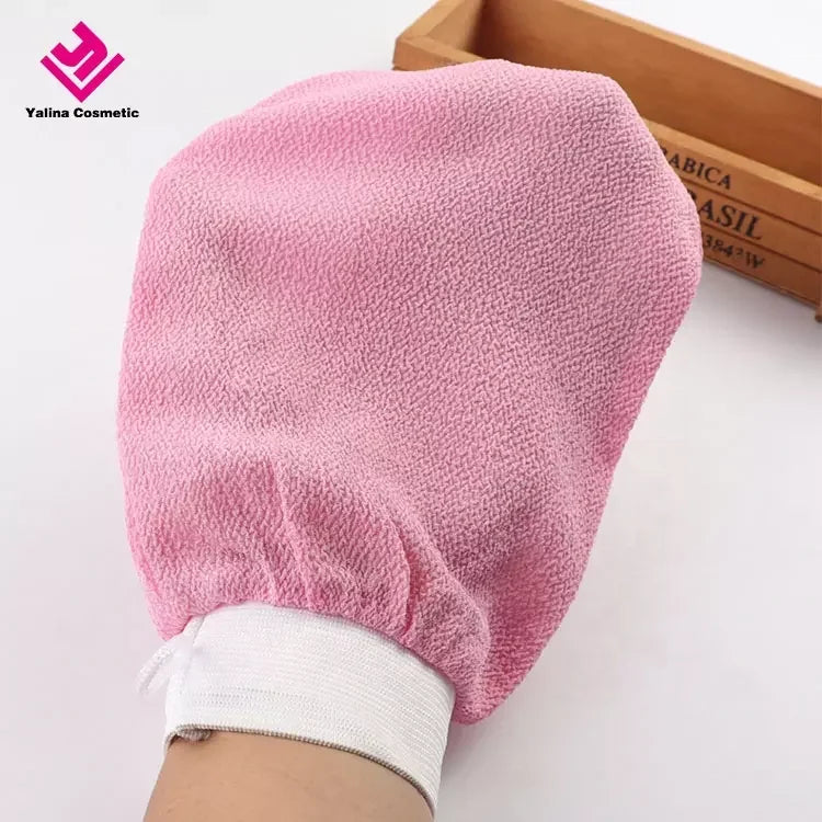 Glove Exfoliant Korean Exfoliating Mitts Micro Dermabrasion at Home Exfoliating Gloves Visibly Lift Away Dead Skin