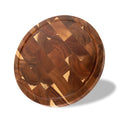 End Grain Acacia Wood Cutting Board Wooden Charcuterie Platter Boards Circular Cheese Serving Chopping Board