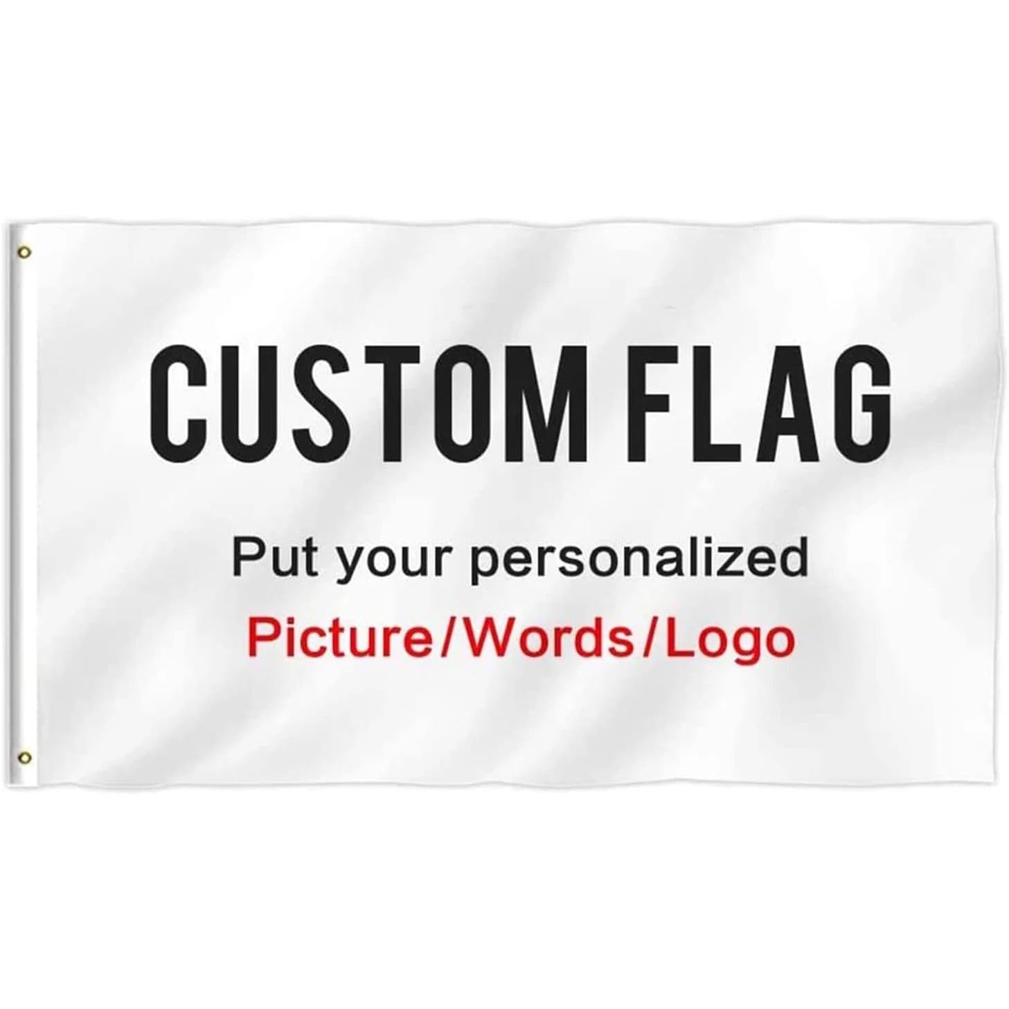 Custom 3*5ft Company Logo Banner Flags for Advertising Factory Direct Custom Company Logo Advertising Flags