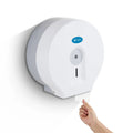 2025 Classic Fashion TrendsGood Price Fashion Hand Toilet White Plastic Abs Paper Dispenser With Key