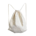 Blank Sublimation Polyester Drawstring Backpack Bag Custom Printed Daily Shoulder Storage Bag