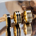 Ins Style Fashion Popular Stainless Steel Dripping Ring Fashion All Matching Couple Ring Personality Hand Accessories Wholesale