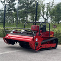 Factory Direct Sale Mini Rover 420cc Single Cylinder Diesel DIY Industrial Grade Intelligent Robot Self Propelled Lawn Mower