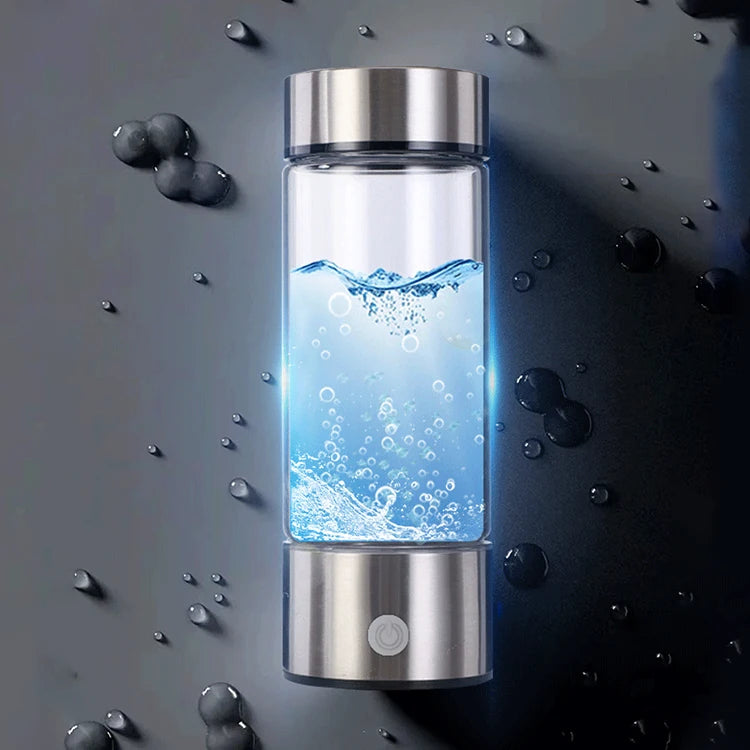 Cheapest Manufacturers Oem Portable Private Label Black Smart H2 Hydrogen Water Cup Bottle