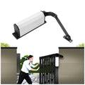 Commercial Modern Silver Motion Sensor Automatic Door Operator Swing Waterproof Design 30-50M Remote Control DC24V 1 Year