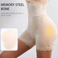 Women Invisible Wearing Fake Ass High Waist Tummy Control Removable Hip Butt Pads Butt Lifter Shapewear Lace Panties