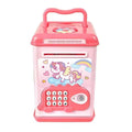 Wholesale New Design Smart Piggy Bank Free DIY Stickers Saving Money Box Fingerprint Unlock Electronic Saving Pot Simulated Bank