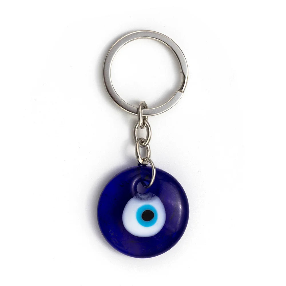 Nazar Turkish Evil Eye Pendant Simple Small Evil Eye Car /Bag/ Keychain Pendant Jewelry Accessories Wholesale