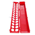 YYB 28 Holes Durable Plastic Bird Automatic Feeder 30/37/50cm Long Pigeon/Chick/Quail Feeder Trough