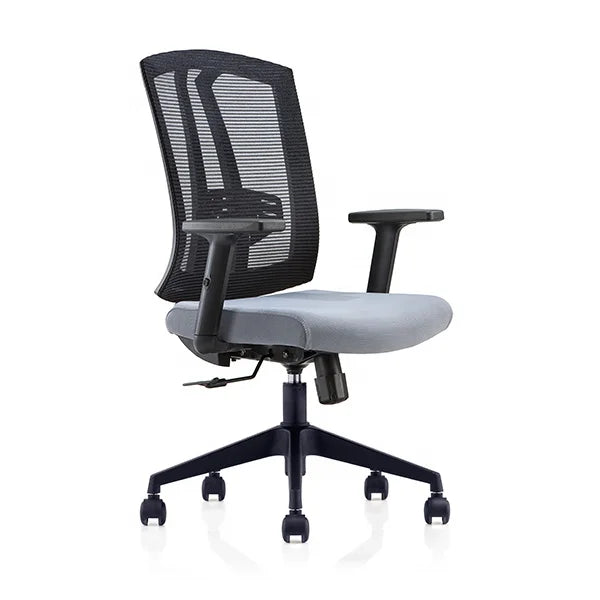 Comfortable Modern Ergonomic Support Lift Chair Swivel Mesh Mid-Back Office Chair for Manager Staff Computer Use