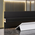 Shensheng Factory's Modern LED Light Aluminum Skirting Board Easy Installation Wall Panel for Hotel Use