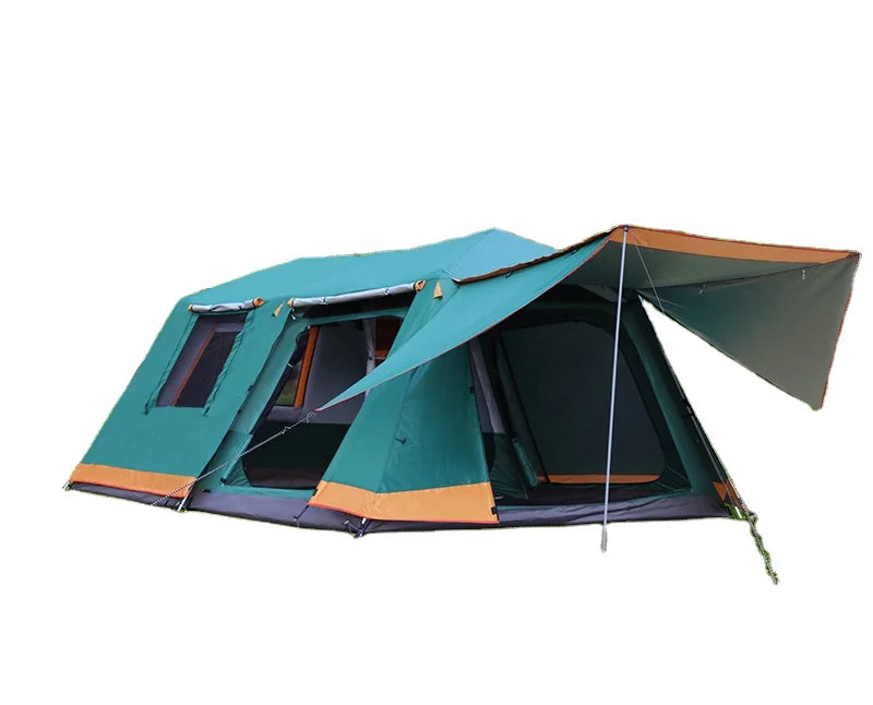8-10 Person Big Camping Tent Waterproof 2 Bedrooms Big Size Travel Tent Outdoor Camping Tent for Family