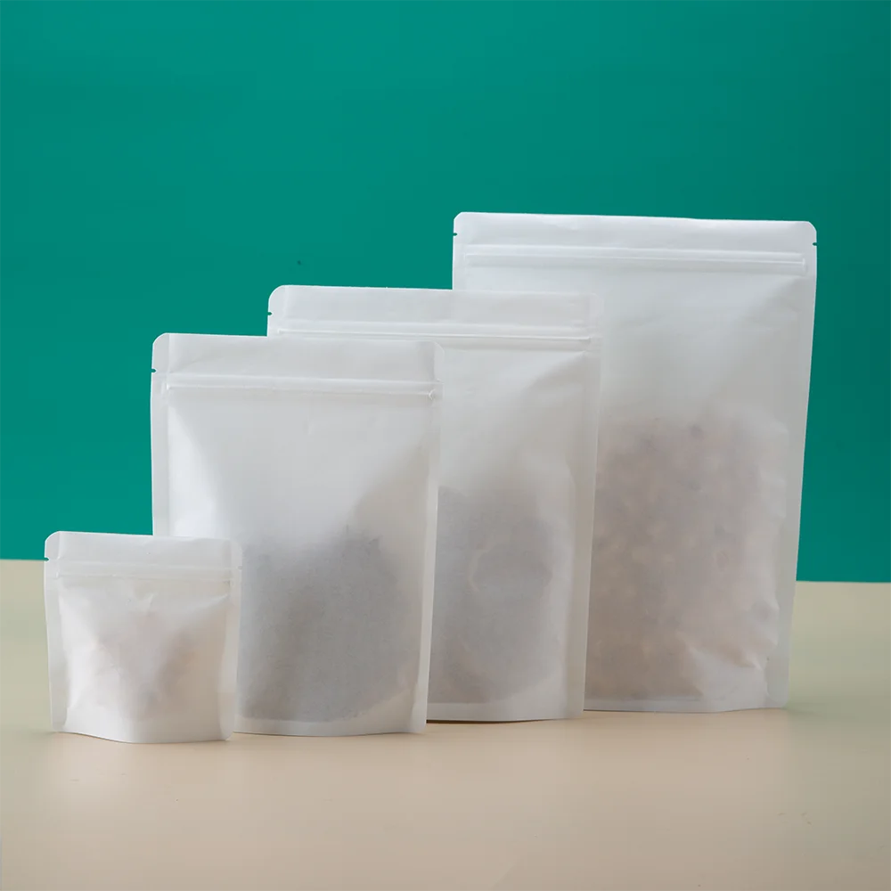 100% Recyclable Zipper Bag Coffee Bean Bag Custom Printed Compostable Food Grade Shopping