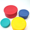 Newest Hot Sale Silicone Food Storage Container Set Reusable Airtight Silicone Bento Lunch Boxes