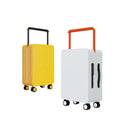 New Fashion Boarding Spinner 20 Inch Hard Shell  Wide Handle Balance Luggage Polycarbonate Trolley case