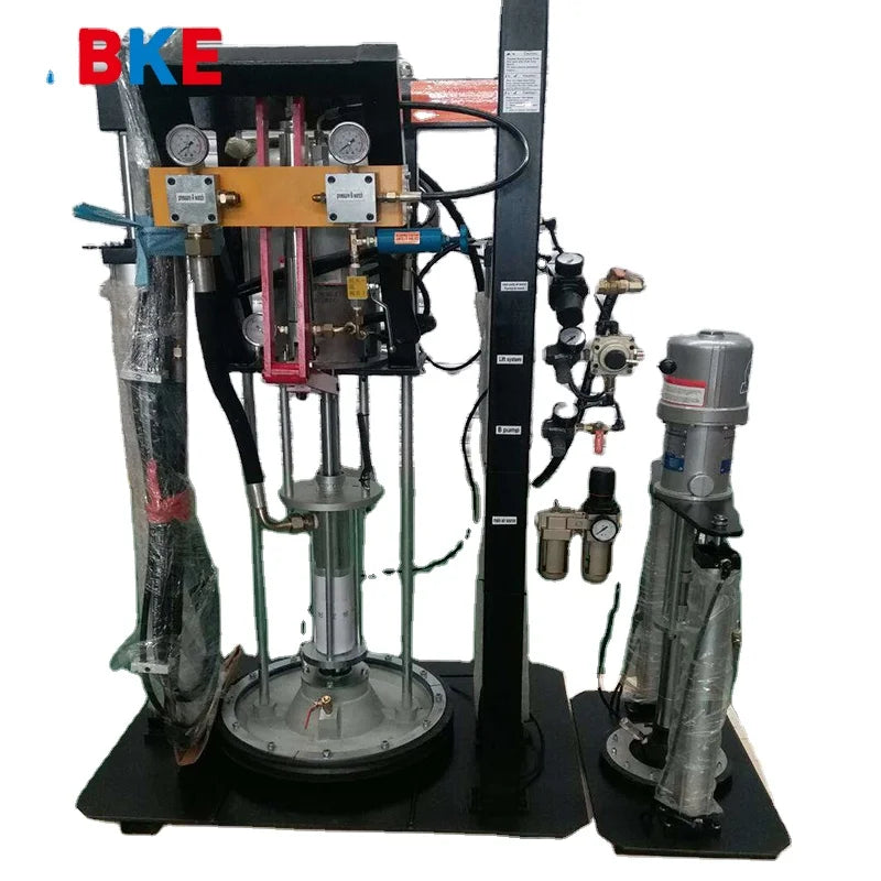YBKE Two Component Silicone Sealant Extruder Coating Machine for Double Glazing Units Tube Fill Seal Machine