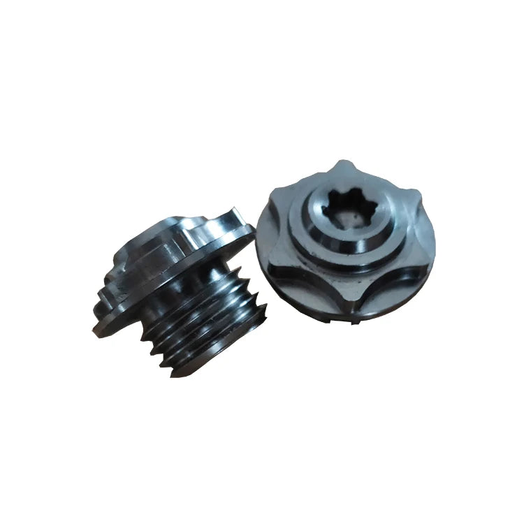 Factory Price of Customization M20*2.5mm Titanium Oil Drain Plug Titanium Bolt for Motorcycle