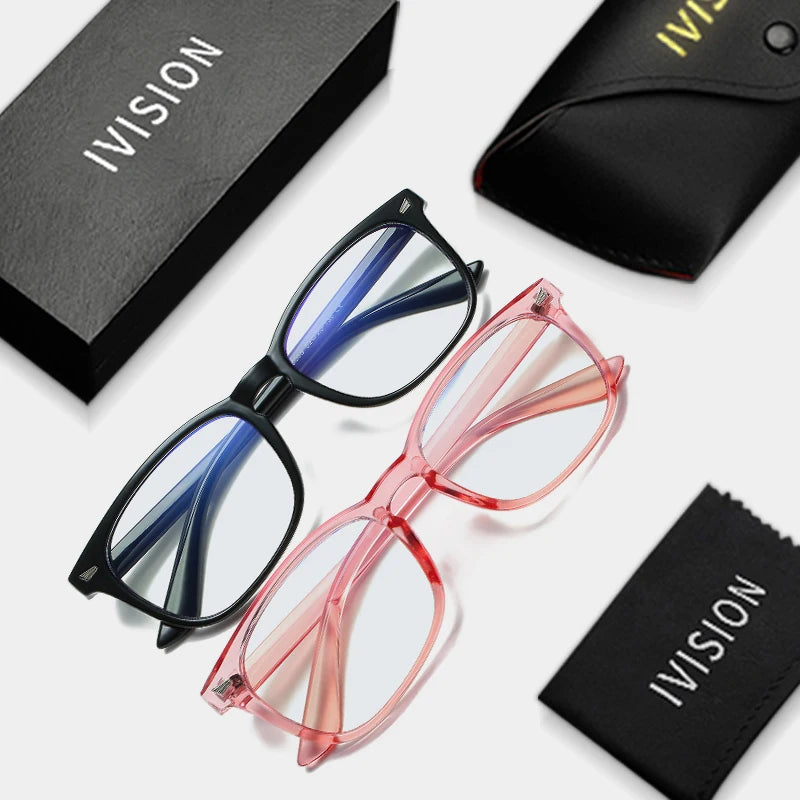 Anti-Blue Light Optical Glasses for Men and Women PC Frame with Coating Film to Block Rays From Computers