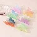 Girls Trendy CELIAY Custom Color Large Acrylic Pastel Matte Colored Butterfly Hair Clips & Claws Hair Decoration