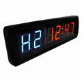 Professional Fitness Training Electric Countdown Clock Remote Control LED Interval Workout Timer for Home Gym School Sports Hall