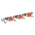 Stainless Steel Adjustable Hangers  Portable Wall-Mounted Coat Rack Hook Mops Organization Mop Broom Holder