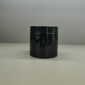Wholesale Cosmetic Packaging Skin Care 500g 16oz Round Black Clear White Plastic Jars with Black Lids