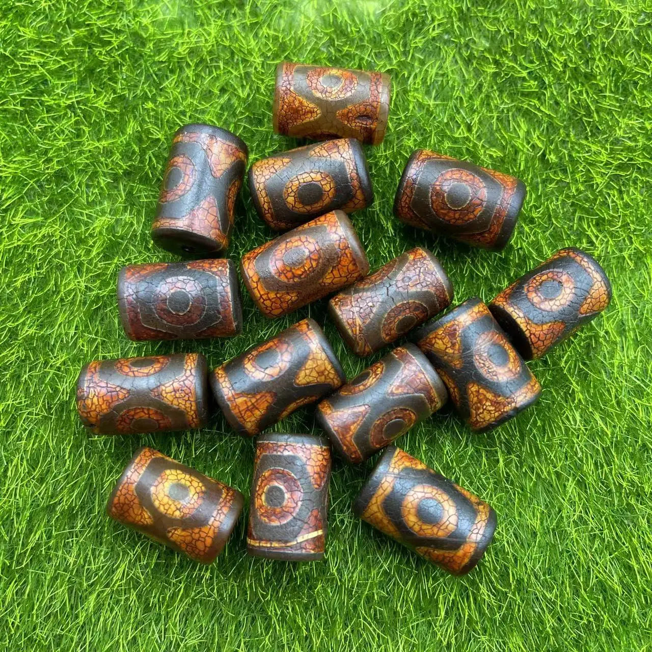 Hot Selling Tibetan Dzi Dzi Agate Stone Beads Loose Gemstones Natural Agate Beads Wholesale