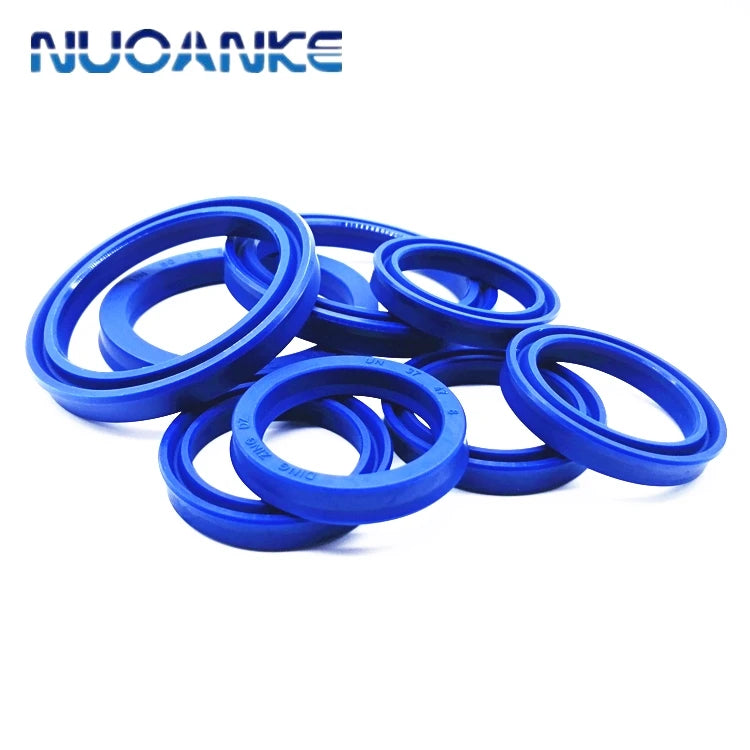 NUOANKE Rubber PU Hydraulic Cylinder Seal Polyurethane UN Piston Rod U Cup Oil Seal for Excavator