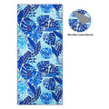 Wholesale Personalized Promotional Sand Free Sublimation Beach Towel Blank White Quick Dry