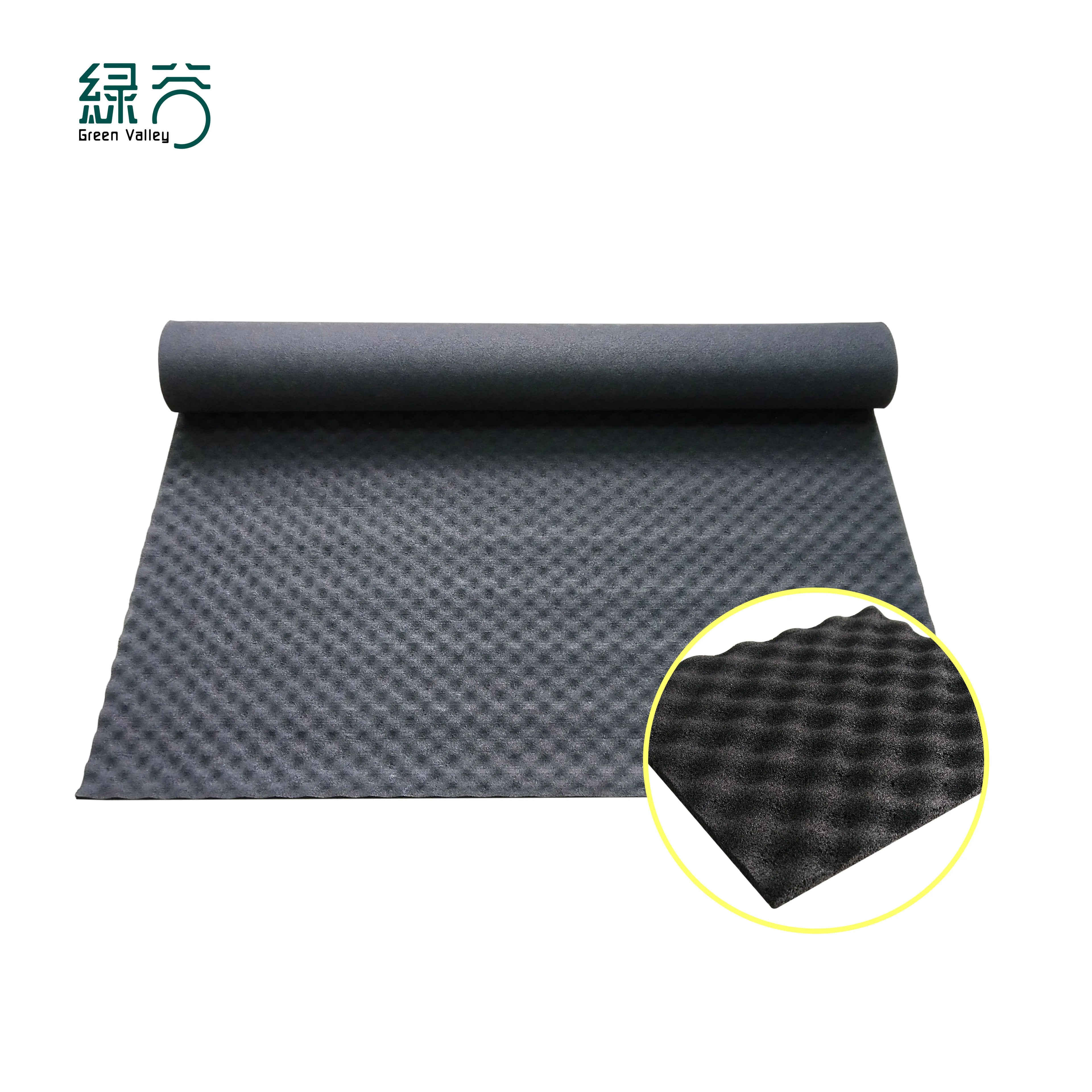 CE Certified Acoustic Insulation Sound-proof Rubber Underlay Cork Rubber Underlay Rubber Floor Mat